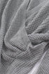 Wrap V Neck Waffle Sweater